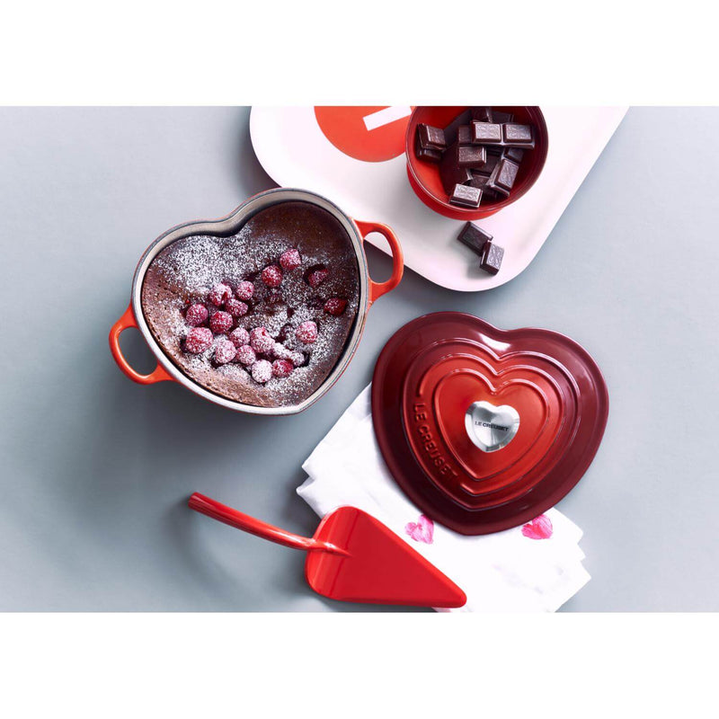 Le Creuset Silicone Heart Shaped Cool Tool - Cerise