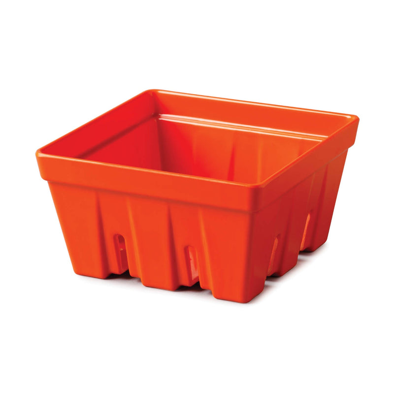 Zeal 12cm Melamine Berry Box & Colander - Neon Orange