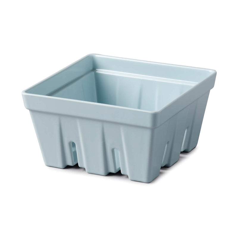 Zeal 12cm Melamine Berry Box & Colander - Duck Egg Blue