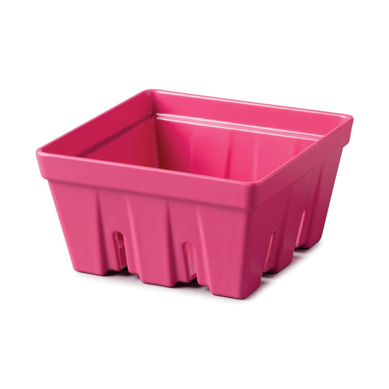 Zeal 12cm Melamine Berry Box & Colander - Neon Pink