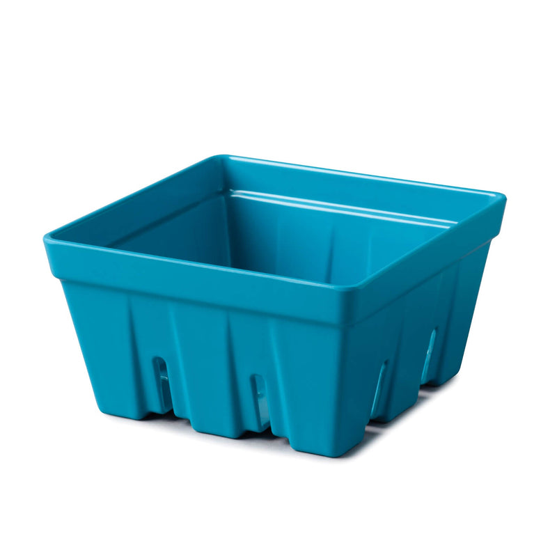 Zeal 15cm Melamine Berry Box & Colander - Aqua