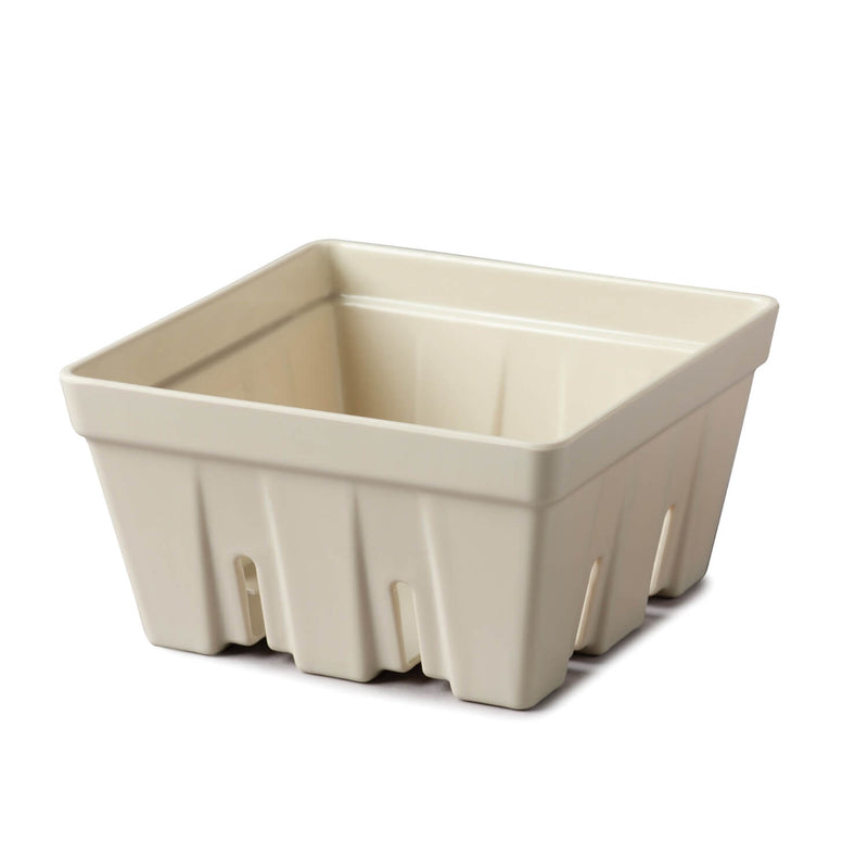 Zeal 15cm Melamine Berry Box & Colander - Cream