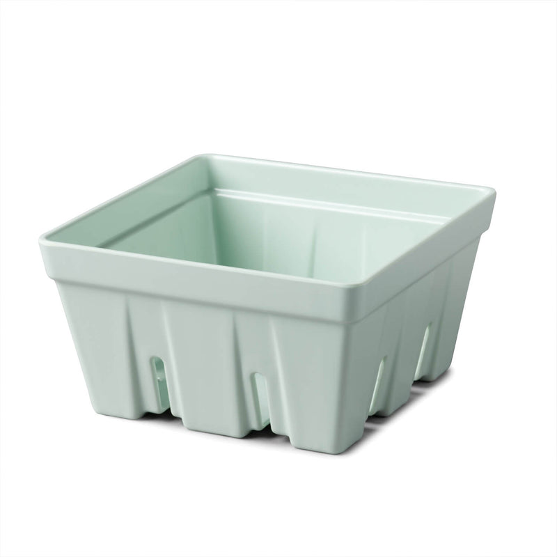 Zeal 15cm Melamine Berry Box & Colander - Sage Green