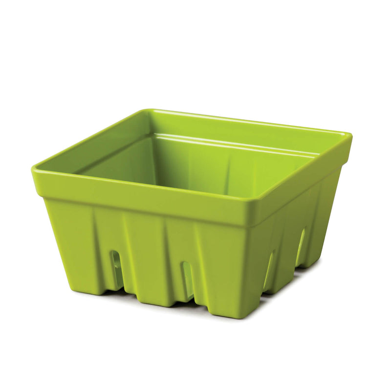 Zeal 15cm Melamine Berry Box & Colander - Lime