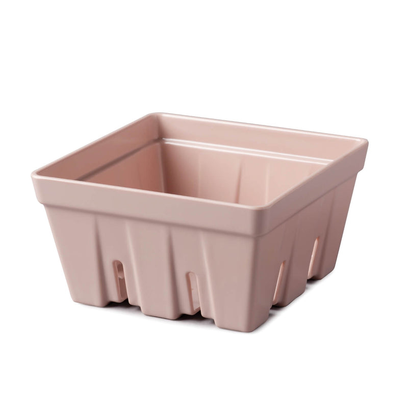 Zeal 15cm Melamine Berry Box & Colander - Rose Pink