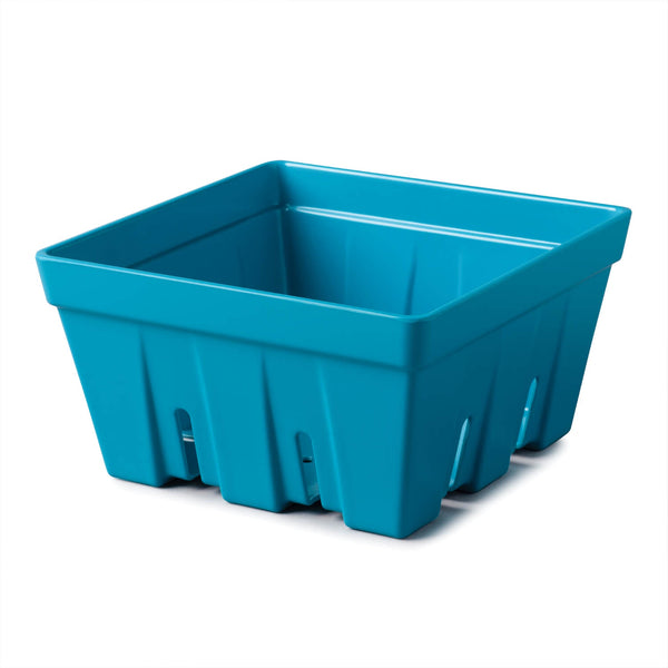 Zeal 19cm Melamine Berry Box & Colander - Aqua