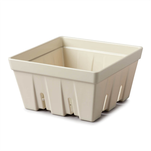 Zeal 19cm Melamine Berry Box & Colander - Cream