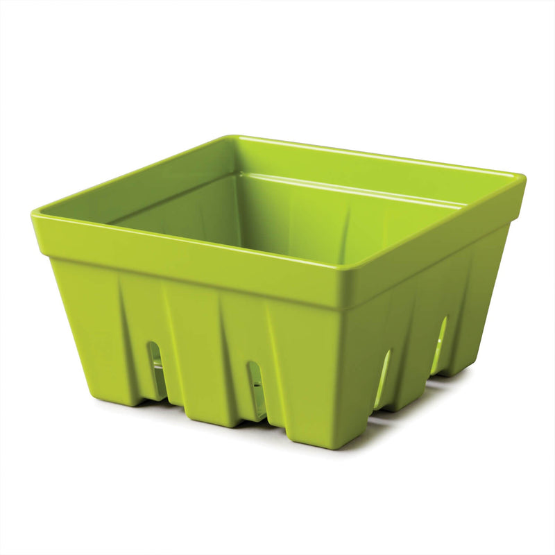 Zeal 19cm Melamine Berry Box & Colander - Lime