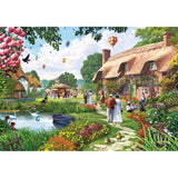 Gibsons 500 Piece Jigsaw Puzzle - Lakeside Cottage