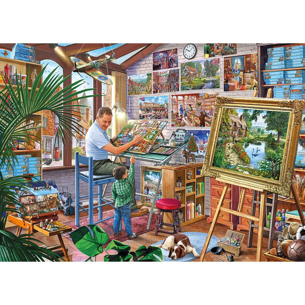 Gibsons 1000 Piece Jigsaw Puzzle - A Work Of Art