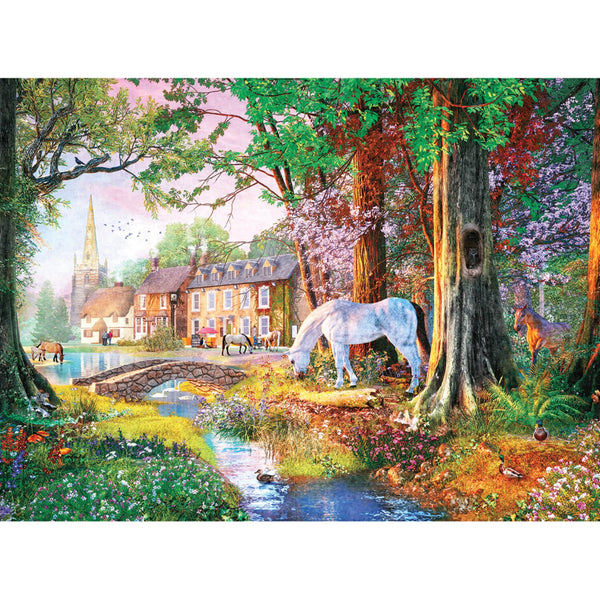 Gibsons 1000 Piece Jigsaw Puzzle - New Forest Ponies