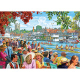 Gibsons 1000 Piece Jigsaw Puzzle - Rowing At The Regatta