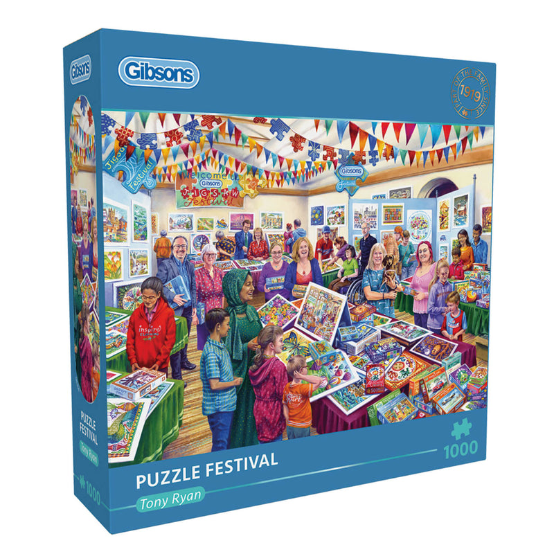 Gibsons 1000 Piece Jigsaw Puzzle - Puzzle Festival