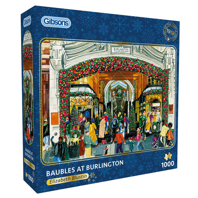 Gibsons 1000 Piece Jigsaw Puzzle - Baubles At Burlington