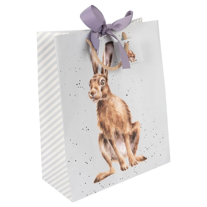 Wrendale Designs by Hannah Dale Large Gift Bag - Golden Hour - Hare