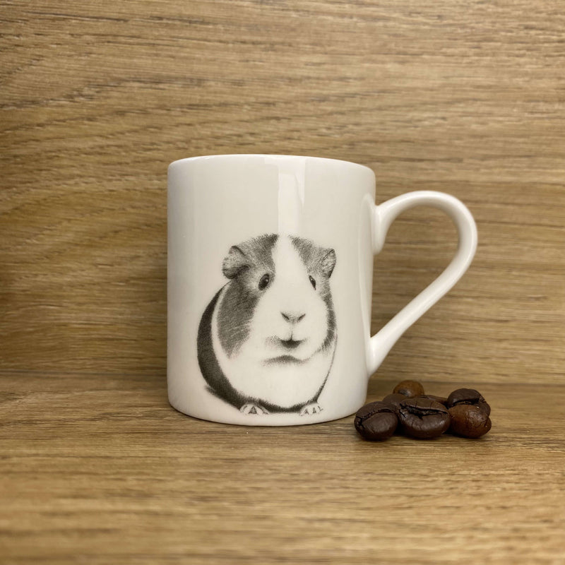 Katherine Sheard Fine China Espresso Mug - Ginny Guinea Pig