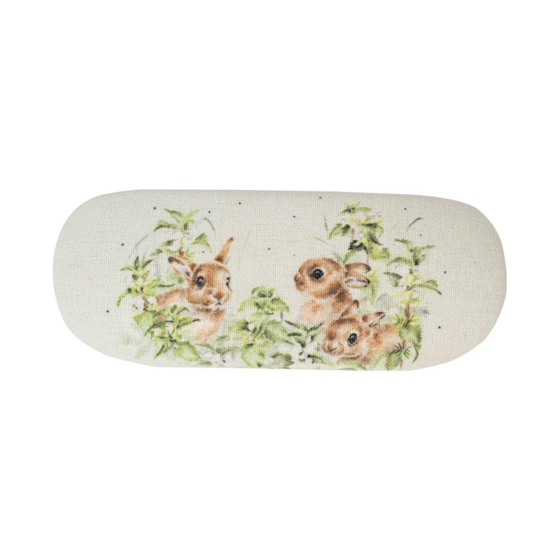 Wrendale Designs by Hannah Dale Glasses Case - Spring Hares - Hare