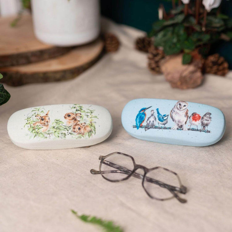 Wrendale Designs by Hannah Dale Glasses Case - Spring Hares - Hare