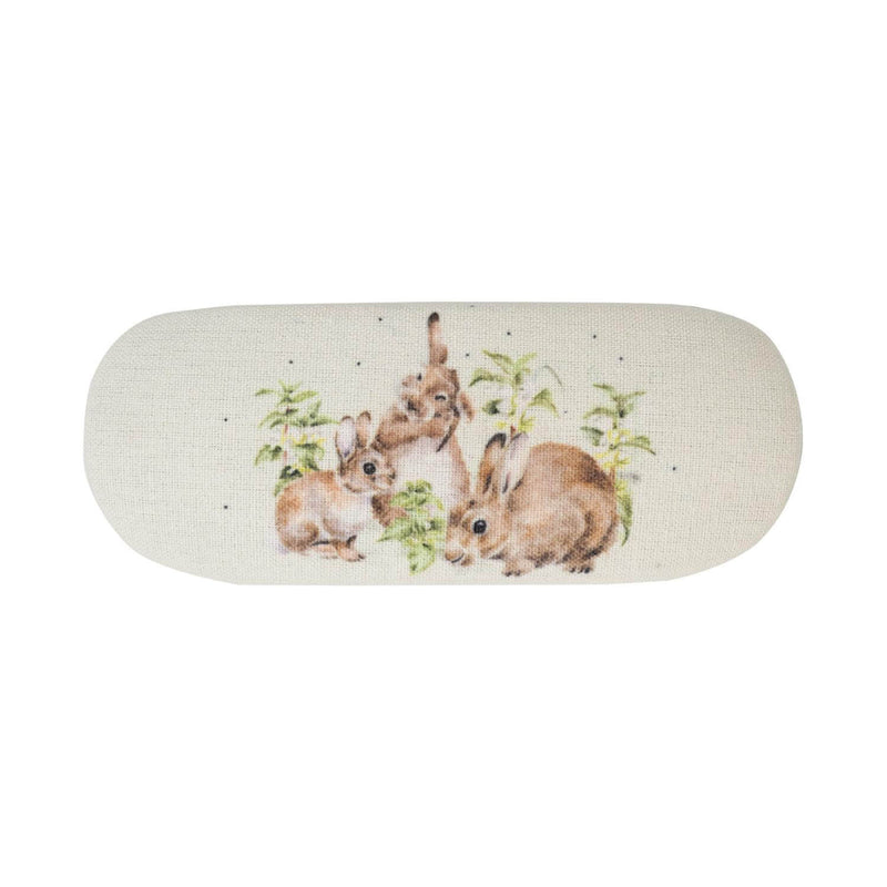 Wrendale Designs by Hannah Dale Glasses Case - Spring Hares - Hare