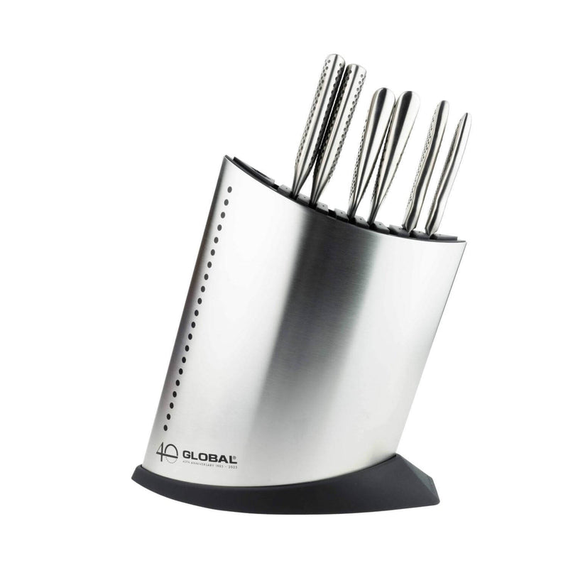 Global 40th Anniversary G-52AN7-C 7-Piece Knife Block Set