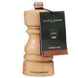 Cole & Mason London 13cm Beech Wood Pepper Mill - Natural Beech