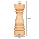 Cole & Mason London 18cm Beech Wood Pepper Mill - Natural Beech