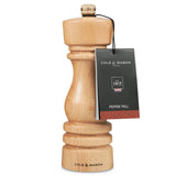 Cole & Mason London 18cm Beech Wood Pepper Mill - Natural Beech