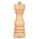 Cole & Mason London 18cm Beech Wood Pepper Mill - Natural Beech