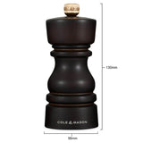 Cole & Mason London 13cm Beech Wood Pepper Mill - Dark Chocolate