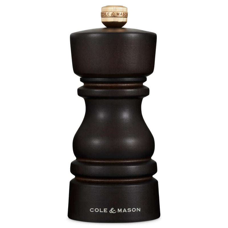 Cole & Mason London 13cm Beech Wood Pepper Mill - Dark Chocolate