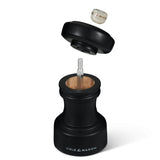 Cole & Mason Hoxton 10.4cm Beech Wood Salt Mill - Black