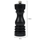 Cole & Mason London 18cm Beech Wood Pepper Mill - Gloss Black