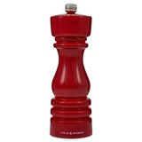 Cole & Mason London 18cm Beech Wood Salt Mill - Gloss Red