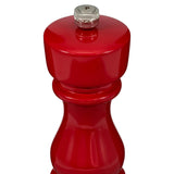 Cole & Mason London 18cm Beech Wood Pepper Mill - Gloss Red