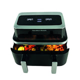 Hamilton Beach VisionCook HB700VCGS 9 Litre Double Drawer Digital Air Fryer - Black