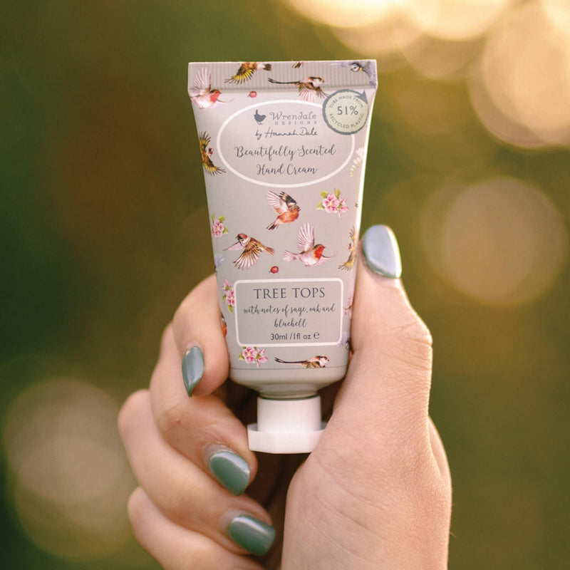 Wrendale Designs By Hannah Dale Mini Hand Cream - Tree Tops - Bird