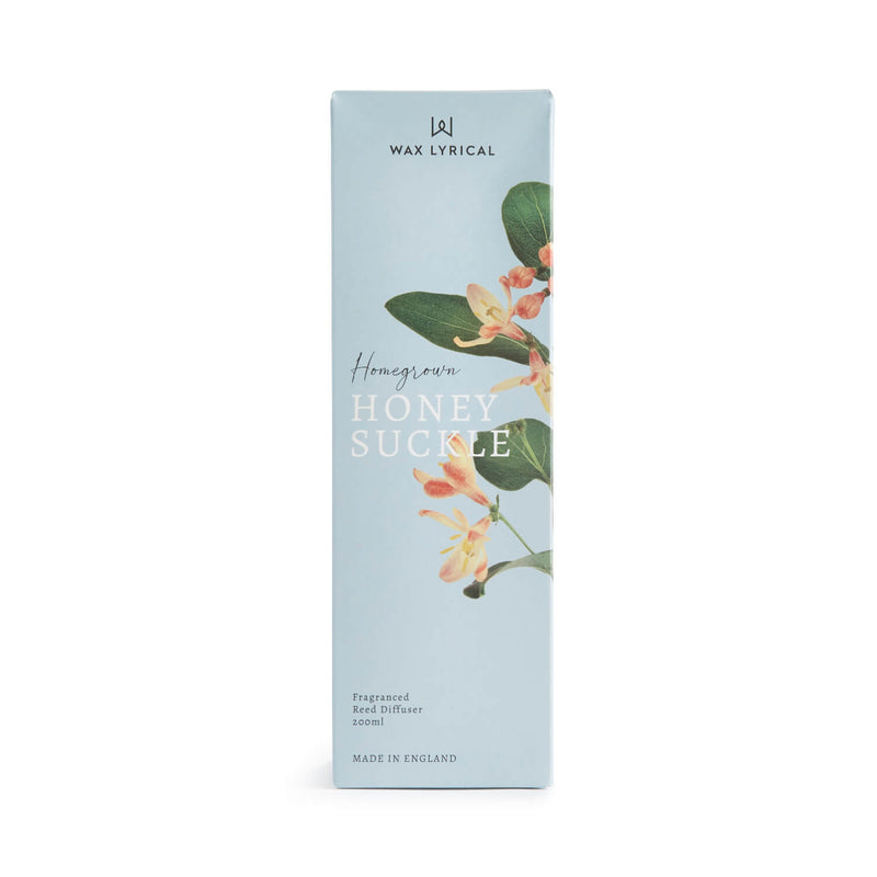 Wax Lyrical Homegrown 200ml Reed Diffuser - Honeysuckle