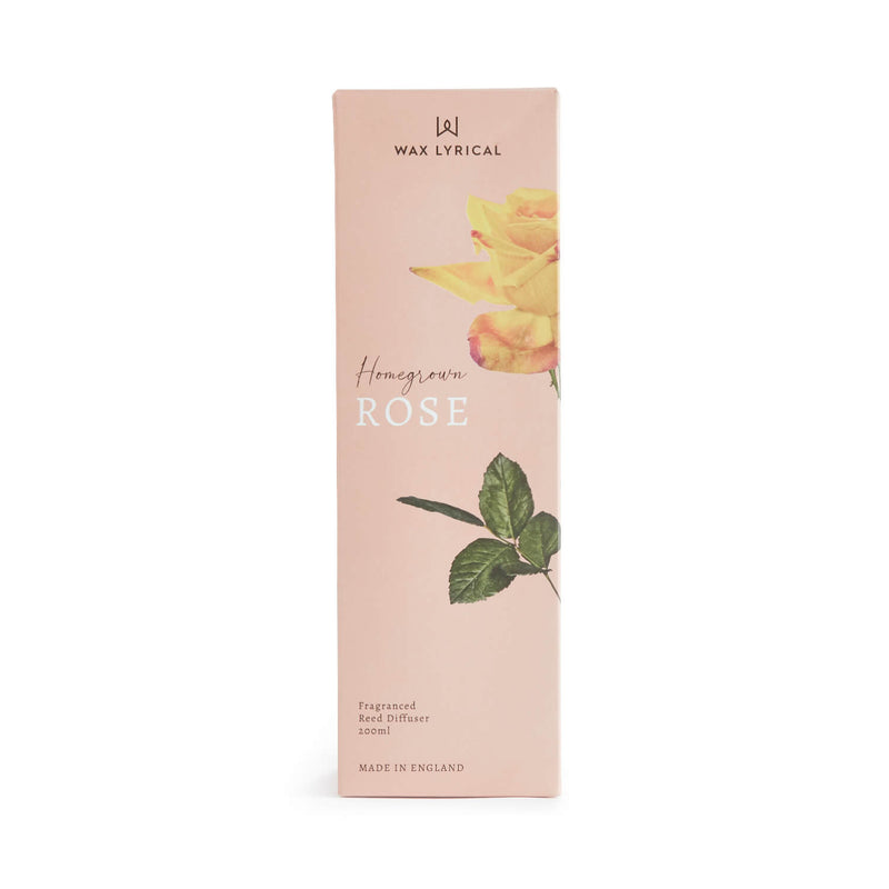 Wax Lyrical Homegrown 200ml Reed Diffuser - Rose