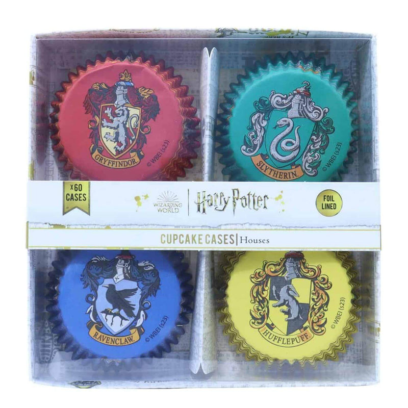 PME Pack of 60 Foil Lined Cup Cake Cases - Harry Potter