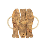 Liga Natural Cork Trivet - Fish