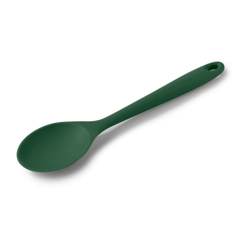 Zeal 28cm Silicone Cooking Spoon - Forest Green