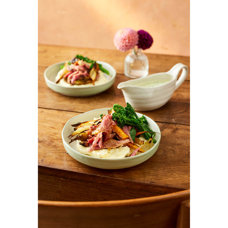 Jamie Oliver Big Love Stoneware Set Of 4 22cm Dishy Bowls - Green