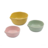 Jamie Oliver Big Love Nesting Stoneware Pinch-Me Pots - Set Of 3