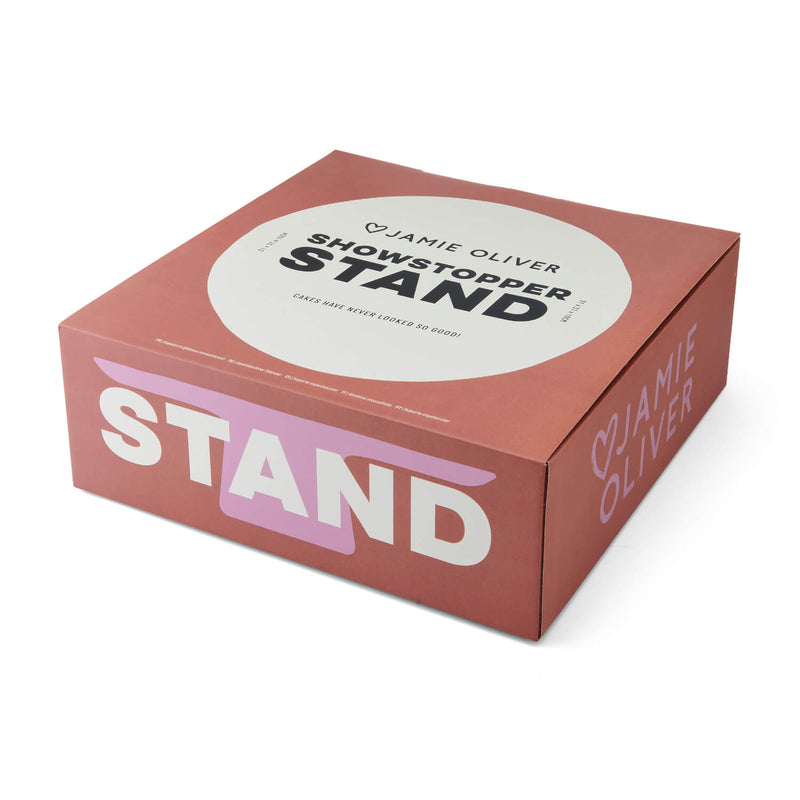 Jamie Oliver Big Love Stoneware Showstopper Cake Stand - Pink