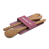 Jamie Oliver Big Love Mango Wood Salad Servers - Set Of 2