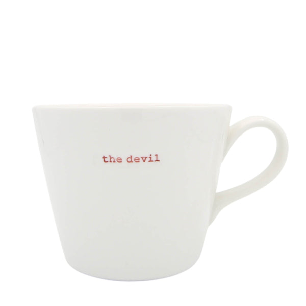 Keith Brymer Jones Word Range Bucket Mug - The Devil