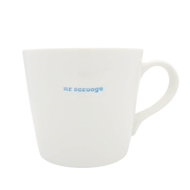 Keith Brymer Jones Large 500ml Bucket Mug - Mr Scrooge