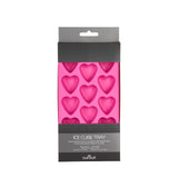 Barcraft Silicone Heart Ice Cube Tray - Pink