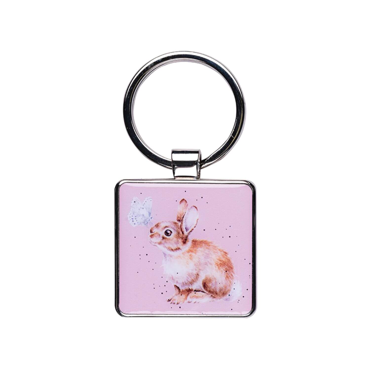 Buy Wrendale Designs | Key Ring - I Spy A Butterfly - Rabbit – Potters ...