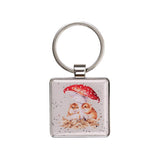 Wrendale Designs by Hannah Dale Key Ring - Mushroom In My Heart